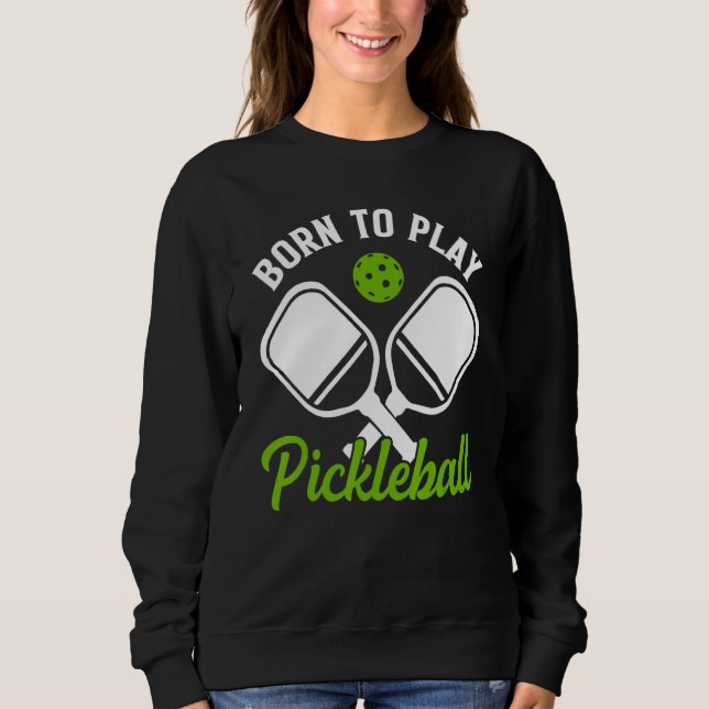 Camiseta Nascer Para Jogar Pickleball (Frente)