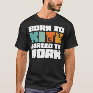 Camiseta Nascer Para Morcegar Forçado A Trabalhar Navegando