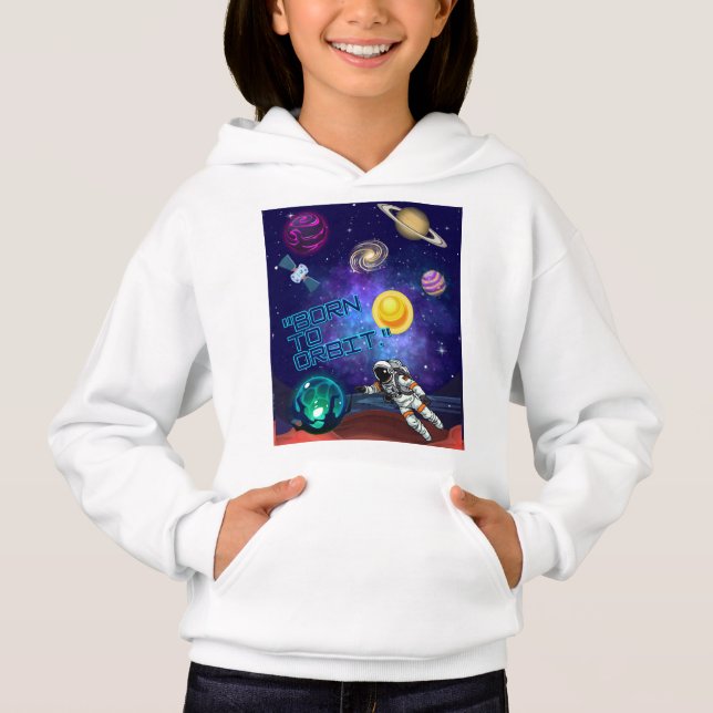 CAMISETA NASCER PARA ÓRBITA (Frente)