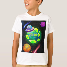 Camiseta Nascer para órbita