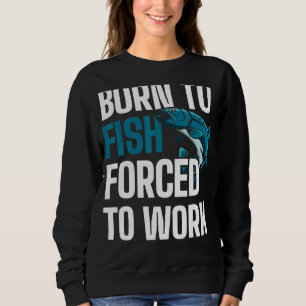 Camiseta Nascer Para Pescar Pais De Pesca Que Pescariam Tur