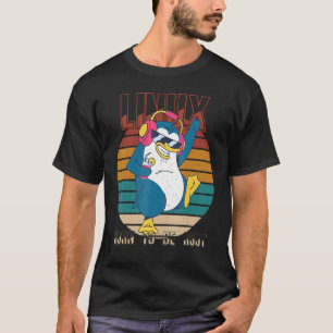 Camiseta Nascer Para Ser Parte Raiz Do Nerd Pinguim Legal D