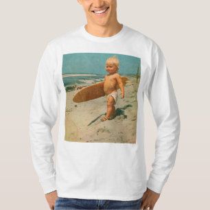 Camiseta Nascer Para Surf Surfe em Cute Vintage