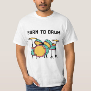 Camiseta Nascer para tambor
