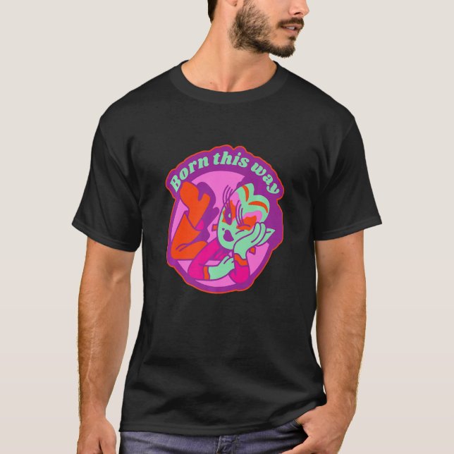 Camiseta Nascer Por Este Caminho Direitos Gays Lgbtq Orgulh (Frente)