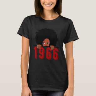 Camiseta Nascer Rainha Negra Em 1966, 54 Anos, Nascimento A