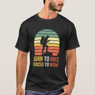 Camiseta Nascer Retrorista Forçado A Trabalhar Em Caminho D