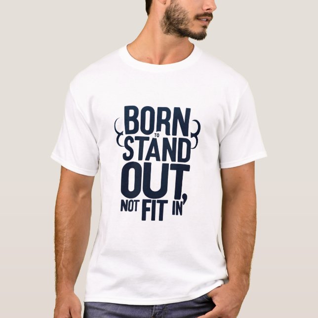 CAMISETA NASCER SAIR NÃO AJUSTADO (Frente)