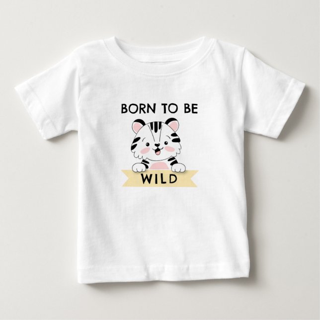 Camiseta Nascer selvagem (Frente)