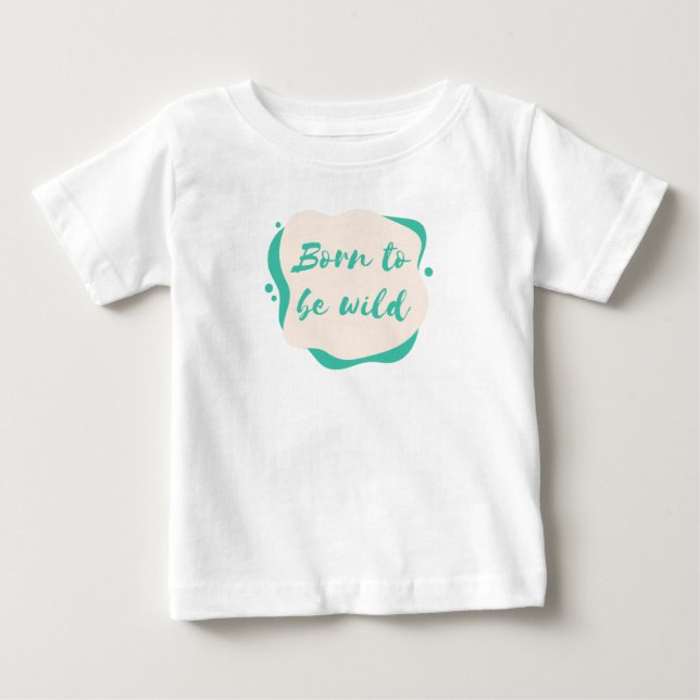 Camiseta nascer selvagem (Frente)