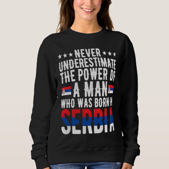 Camiseta Nascer Sérvio Sérvia Bandeira Sérvio Roo Sérvio (Frente)