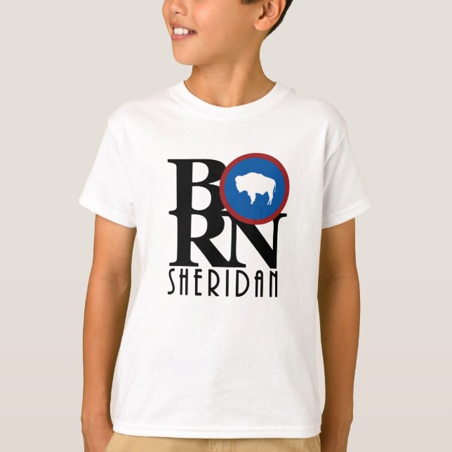 Camiseta NASCER Sheridan Wyoming (Frente)
