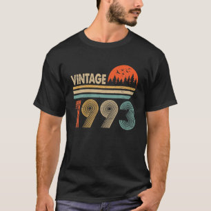 Camiseta Nascer Vintage 1993 Em 1993 aniversário de 30 anos