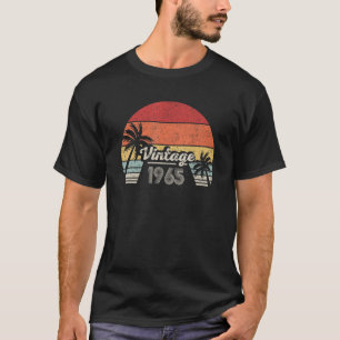 Camiseta Nascer Vintage Em 1965, 57 Anos, 57 Anos