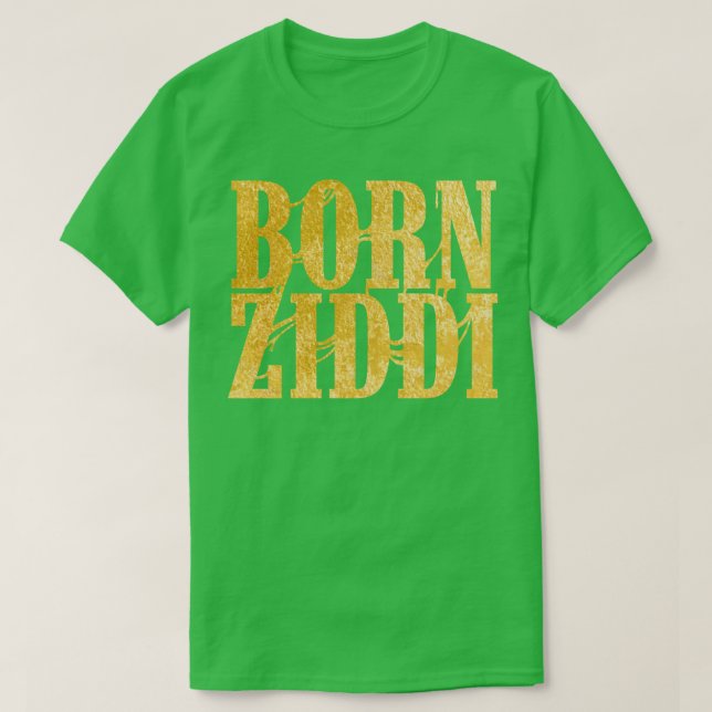 Camiseta Nascer Ziddi (Frente do Design)