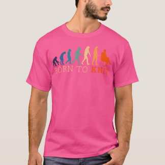 Camiseta Nascida Para Tricotar