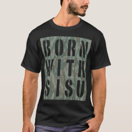 Camiseta Nascido com Sisu Camo 3