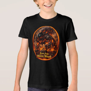Camiseta Nascido da Ira Derretida – Desi, a Besta de Lava E