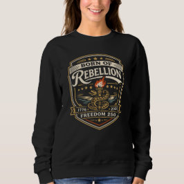 Camiseta Nascido da Liberdade da Rebelião 250
