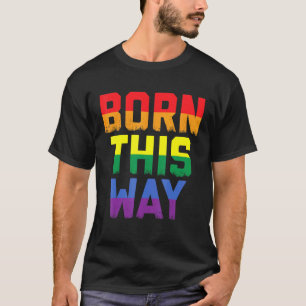 Camiseta Nascido Desta Maneira Cultura Gay Lésbica Queer Am