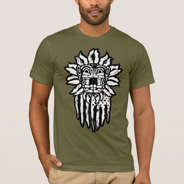 Camiseta Nascido e aumentado: Quetzalcoatl (Frente)