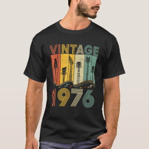 Camiseta Nascido em 1976 Funny Birthday Homens Mulheres 197