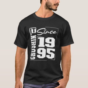 Camiseta Nascido em 1995, Crushinu2019 Desde 1995 Varsity F