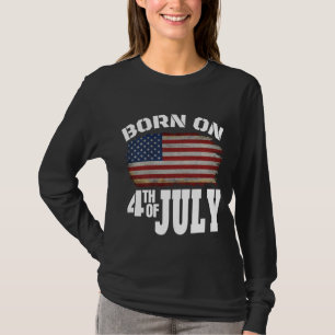 Camiseta NASCIDO EM 4 DE JULHO