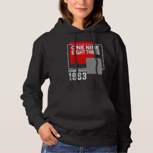 Camiseta Nascido em ou Vintage 1983 para Homens Mulheres