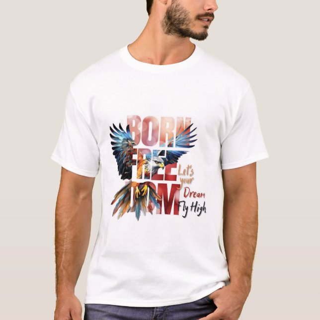 Camiseta Nascido Livre Dom (Frente)