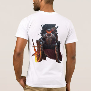 Camiseta Nascido na Ruína Coroado em Fogo - Anime de Fantas