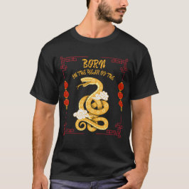 Camiseta Nascido no Ano da Serpente