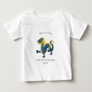 Camiseta Nascido no Ano do Dragão Zodíaco Chinês