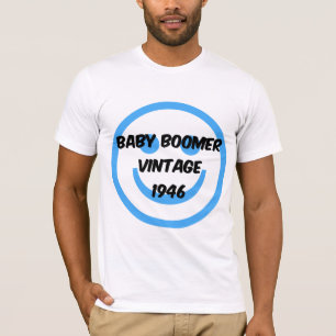 Camiseta nascido no Baby Boom 1946