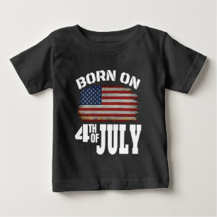 CAMISETA NASCIDO NO DIA 4 DE JULHO