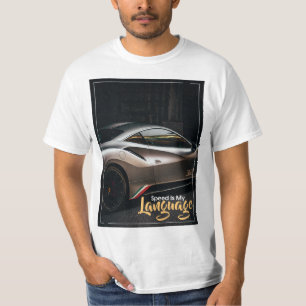 Camiseta Nascido para Correr: Velocidade é Minha Língua