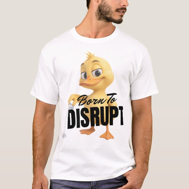Camiseta Nascido Para Desestabilizar (Frente)