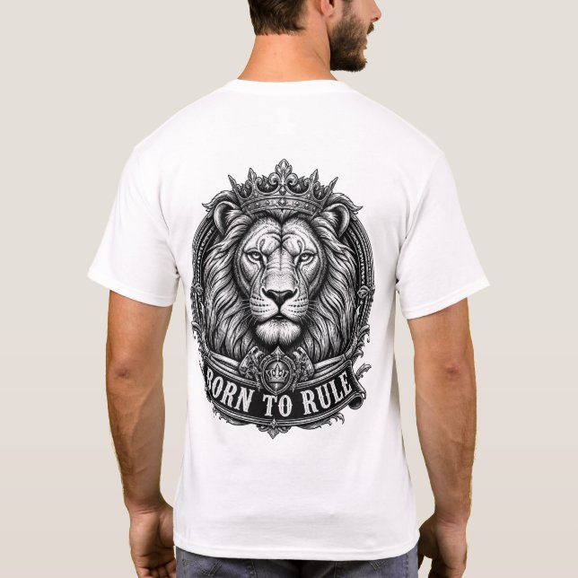 Camiseta Nascido para Governar  (Verso)