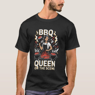 Camiseta Nascido para grelhar Molho de churrasco Texas BBQ