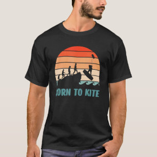 Camiseta Nascido Para Kite Kiteboarding Kite Surf Evolução
