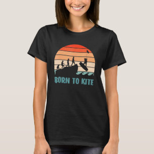 Camiseta Nascido Para Kite Kiteboarding Kite Surf Evolução