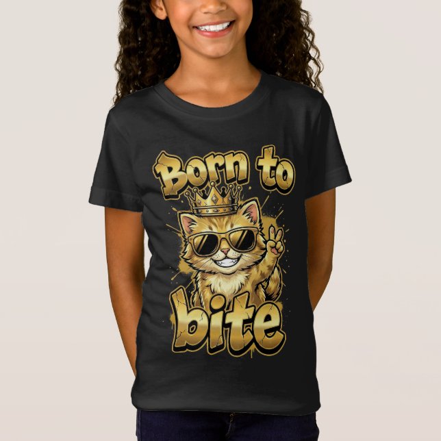 Camiseta Nascido para Morder (Frente)
