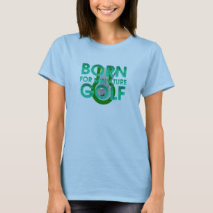 CAMISETA NASCIDO PARA O GOLFE MINIATURA