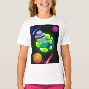 Camiseta Nascido para orbitar