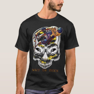 Camiseta Nascido para patinar