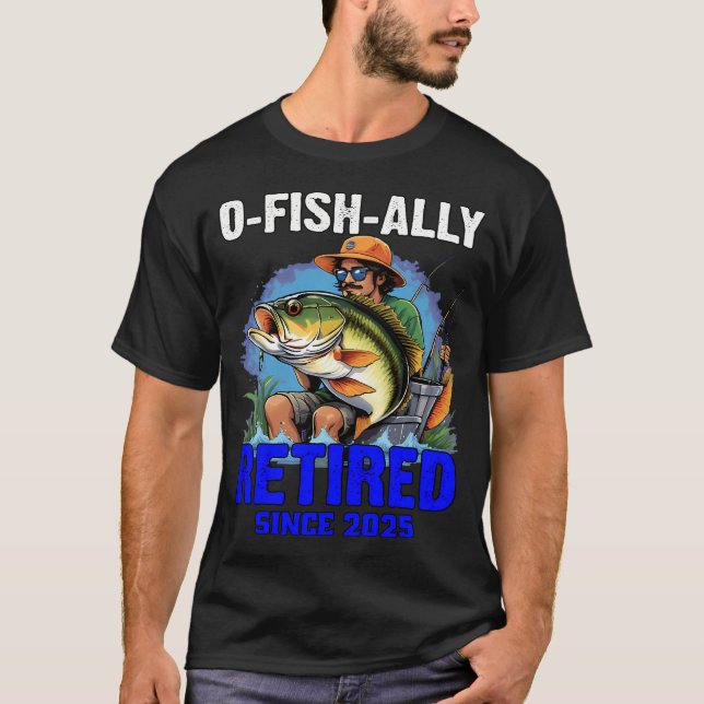 Camiseta Nascido para Pescar (Frente)