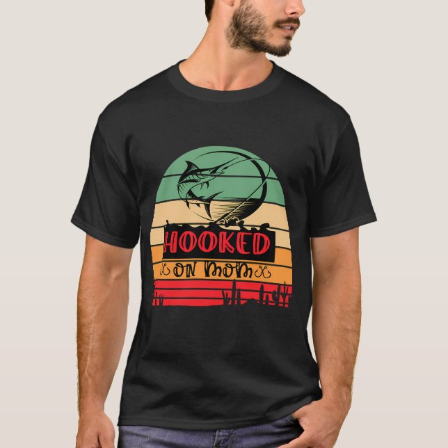 Camiseta Nascido para Pescar (Frente)