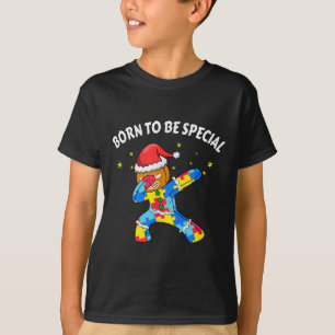 Camiseta Nascido Para Ser Especial Homem de Biscoito de Gen