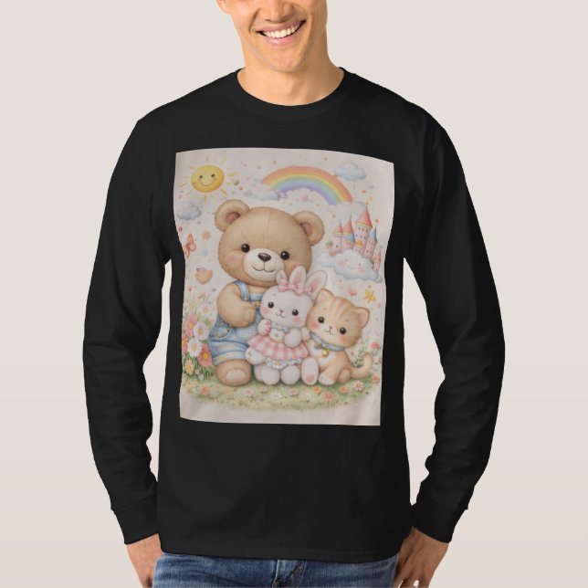 Camiseta Nascido para Ser Fofo (Frente)