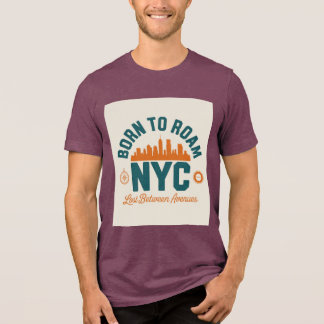 Camiseta Nascido para Vagar NYC